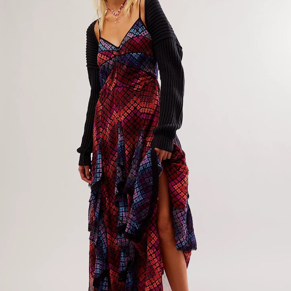 Free People Honey Bee Midi Dress NWT